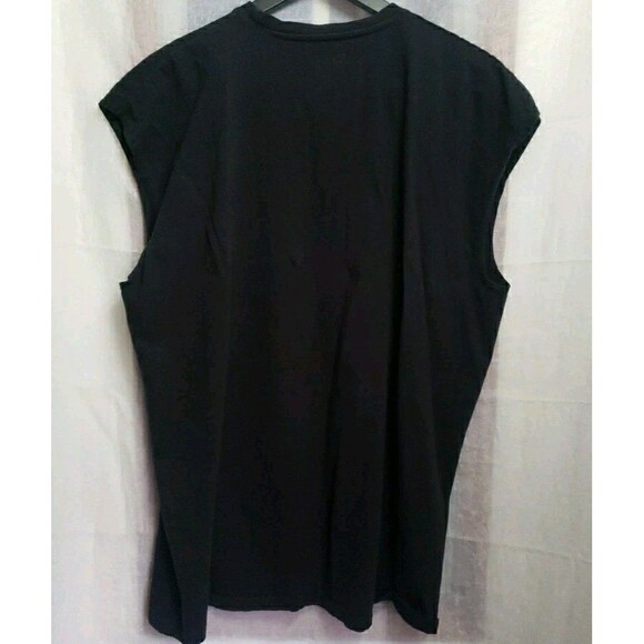 The Walking Dead Sleeveless Shirt Men 2XL Black 2015 Skull Zombies Horror Gore - Picture 7 of 12